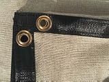 TARP POLY BURLAP 12.5 X 14