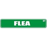  FLEA ST  STREET SIGN by topexpressions