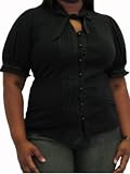 Justine Plus-Size Tuxedo Style Top