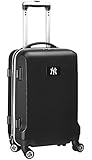 Denco Sports Luggage MLB New York Yankees 20" Hardside Domestic Carry-on Spinner