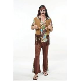 Costume da hippy per uomo