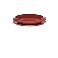 Emile Henry - 61.3599 - Le coffret tatin : un moule tatin � 30 cm & un plat de pr�sentation � 33 cm - Rouge