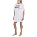 Pregnant Women Rock Nightshirt - White