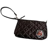 Cincinnati Bengals Quilted Wristlet Purse