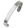 Chisel Polished Stainless Steel Cuff Bangle Bracelet