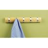 Flip Wall-Mounted Multi-Coat Hook- Natural