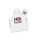 San Francisco 49ers NFL Tailgate Apron & Mitt Set