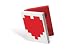 LEGO&reg; Heart Book * 40015 * 51 Piece Exclusive LEGO Valentine set