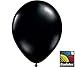 (100) Onyx Black Jewel Tone Qualatex Latex Balloons