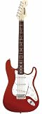 Starcaster by Fender Strat Style Electric Guitar - Fiesta Red