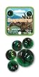 Mega Marbles - STEGOSAURUS Marbles Net (1 Shooter Marble & 24 Player Marbles)