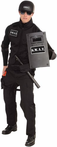 S.W.A.T. Costume Body Shield Adult