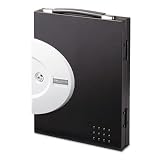 Locking 32-Key Cabinet with Carry Handle and Wall Mount, Black
