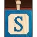 Maple Landmark 25019 HANG-A-NAME- LETTER BLOCKS- S