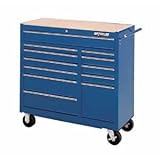 Waterloo Industries WI1512BU 12 Drawer Tool Cart - Blue