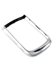 Wireless: Silver Front Bezel Frame Housing Bottom Cover Case Faceplate Panel Fascia Plate For BlackBerry Torch Slider 9800 - BlackBerry
