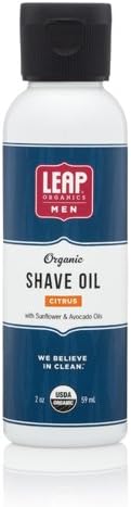 Men's Shave Oil - Citrus by LEAP Organics
