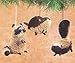 Raccoon,Beaver,Skunk ORN,Assorted 3,Buri Fiber