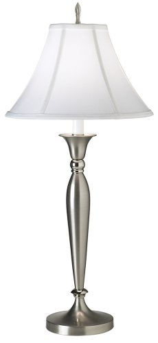 Sovereign Nickel Finish Touch Table Lamp