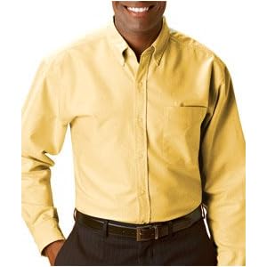 Buy Bill Blass Premium Adult Silicone-Washed Oxford - Yellow by A&E Designs