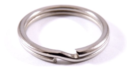 Produkt-Bild: Schl&uuml;sselring 20 mm Stahl geh&auml;rtet vernickelt (100 St&uuml;ck)