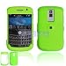 SOLID NEON GREEN SNAP-ON COVER HARD CASE PROTECTOR for BLACKBERRY BOLD 9000