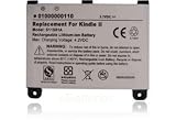 Replacement Battery Fits Amazon Kindle 2, Kindle II, Kindle DX, S11S01A, DR A011, 170 1012 00 316LO2XfoXL. SL160 Replacement Battery Fits Amazon Kindle 2, Kindle II, Kindle DX, S11S01A, DR A011, 170 1012 00