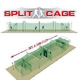 Outdoor Split Cage™ Batting Cage Package for Baseball