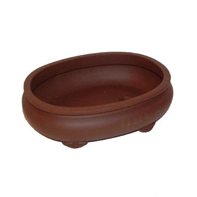 20cm High Quality Fine Clay Bonsai Pot - 1