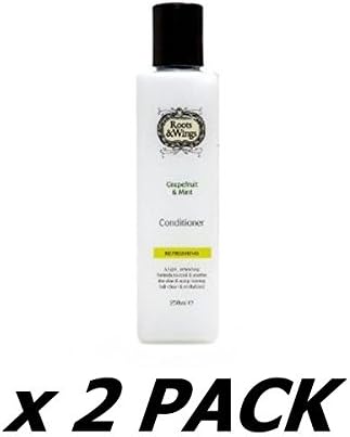 Roots And Wings Organic Refreshing Grapefruit And Mint Conditioner 250ML (Pack of 2)