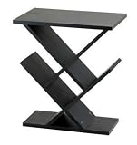 Adesso WK4614 Zig-Zag Accent Table - Black-01