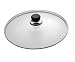 Scanpan Classic Ceramic Titanium 14-Inch Diameter Glass Cover with Stainless-Steel Rim