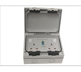 IP66 Rcd Protected Double Socket
