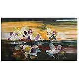 NOVICA Abstract Painting - 'Winter Storm'