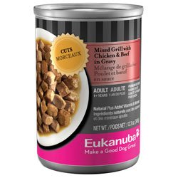 Eukanuba Adult Cuts Mixed Grill with Chicken and Beef Canned Dog Food