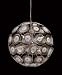 Cyan Lighting 6361-6-14 6 Light Pendant - Dandelion, Chrome Finish