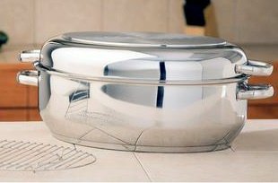 Check out sale price for Large Covered Roaster Stainless Steel. Free Shipping.