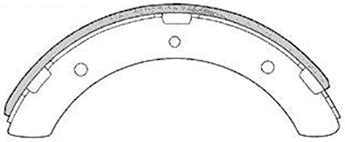 SB BS23627 - Japanese Manufactured, Premium Dust-less Brake Shoes