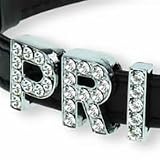 Dickens' Closet Create-a-Collar Crystal C 10mm Charm