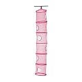 IKEA PS F�NGST H�ngeaufbewahrung mit 6 F�chern W�schesortierer H�ngeregal in Rosa 961