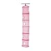 IKEA PS FANGST Pink Hanging Storage Net with 6 compartments