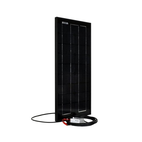 Instapark® NEW All Black 20W Mono-crystalline Solar Panel with 12V Solar Charge Controller Instapark® NEW All Black 20W Mono-crystalline Solar Panel with 12V Solar Charge Controller