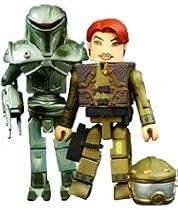 Battlestar Galactica Modern Minimates 2-Pack Series 2 Boomer & Cylon Centurion