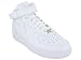 Nike Men's NIKE AIR FORCE 1 MID 07 BASKETBALL SHOES 11 (WHITE/WHITE)