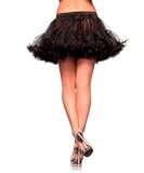Black Layered 12" Kate Petticoat