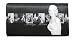 Marilyn Monroe Wallet - Black and Silver Collage by Aliz International