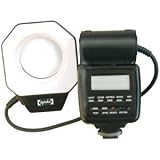 Opteka RL-500 eTTL AF Macro Ring Flash for Canon EOS 60D, 50D, 40D, 7D, 5D, T2i, T1i, SXi, and SX Digital Camera