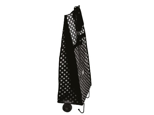 PT PT1080LB Trolley faltbar Polka Dots PVC schwarz