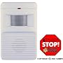 Motion Activated Alarm & Chime w/ Decal - Resets automatically if no further movement is detected
