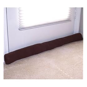 Door and Window Draft Stopper - Brown